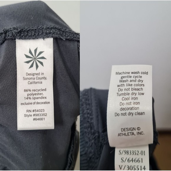 Athleta Interlude Ankle Pants Dark Grey Women's Size 6 - Picture 12 of 14